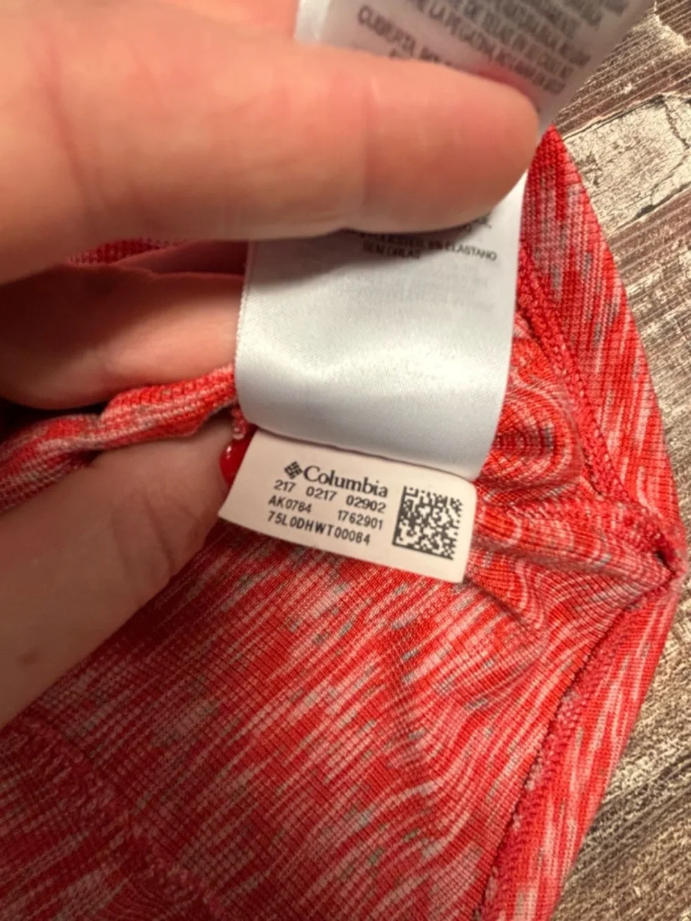 Columbia Quarter Zip Athletic Pullover Layer Shirt Hike Camp Outdoor Athletic XL - Picture 4 of 7